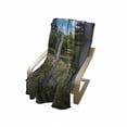 thumbnail image 4 of Hobbits Soft Flannel Fleece Throw Blanket, Rustic Wooden Sign in Hobbit Land East West Movie Set New Zealand the Shire, Cozy Plush for Indoor and Outdoor Use, 60" x 80", Green Brown, by Ambesonne, 4 of 6