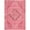 Fuchsia, variant on Classic Vintage Tris Floral Polyester Area Rug, Fuchsia, 6' x 9'