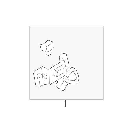 Genuine OE GM F Latch - 84682807