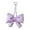 A, variant on Elegant Bows Keyring Bag Accessory With Sparkling Rhinestones Practical Daily Use Handbag Pendant Decoration