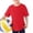 Red, variant on RTKFRFLM Boys Yellow Graphic T-Shirt Short Sleeve Casual Fashionable Cotton Tee Yellow 7-8 Years