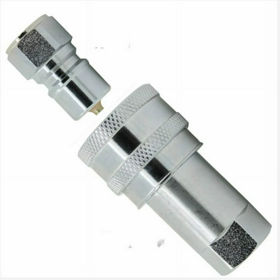 1/2 Inch Male Female Hydraulic Quick Coupler Close Type Quick Coupling Steel Material Plug Socket Connector KZE