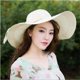 thumbnail image 4 of Sombrero de sol Anti-UV para mujer, sombrero de ala ancha, Color sólido, para playa y vacaciones, 2020, 4 of 4