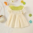 thumbnail image 4 of Bearichfupo Toddler Girls Short Sleeve Bowknot Ruffles Princess Dress Dance Party Dresses Clothes, Sizes 2-3 Years, 4 of 4