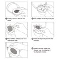 thumbnail image 3 of Piezas Reparación Partes Cubierta Cojín Almohadillas Reemplazo Cojines Cuero Proteína para Tetas Conectar Protector Auditivo, 3 of 9