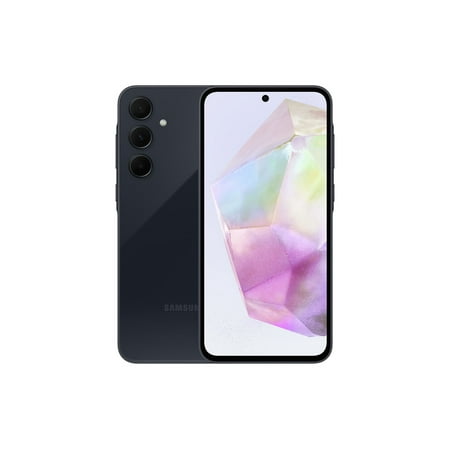 Samsung Galaxy A55 5G (128GB + 8GB) (for Tmobile Mint Tello & Global) GSM Unlocked (No CDMA) 6.6" 120Hz 50MP (International Model) (Awesome Navy)