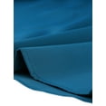 thumbnail image 5 of Allegra K Women's Elegant Elegant Contrast Trim V Neck  Long Sleeve Work Blouse, 5 of 6