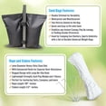 thumbnail image 5 of SereneLife Party Commercial Instant Shelter with 4 Walls-Waterproof Tent with 8 Sandbags, White, 5 of 7