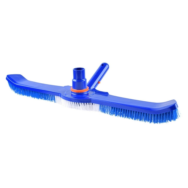 20 in Pool Brush Head Swimming Pool Wall Tile Brush Aluminium Swimming Pool Brush Head for Inground Pools Nylon Bristles Pool Cleaning Brush Pool Brushes