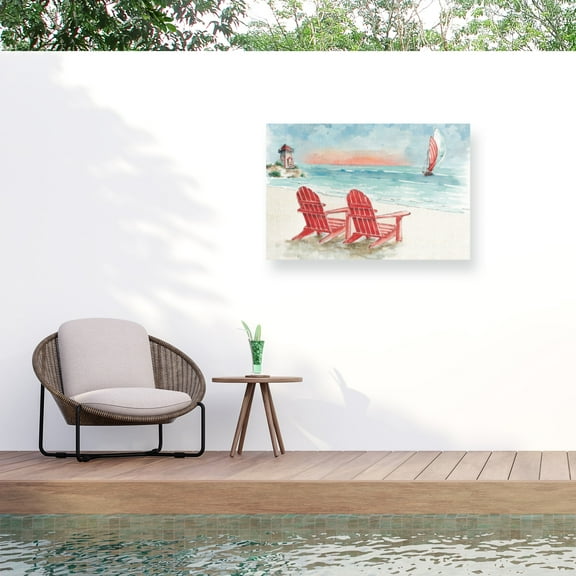 Lisa Audit 'In the Moment VII' Outdoor Canvas 22x32