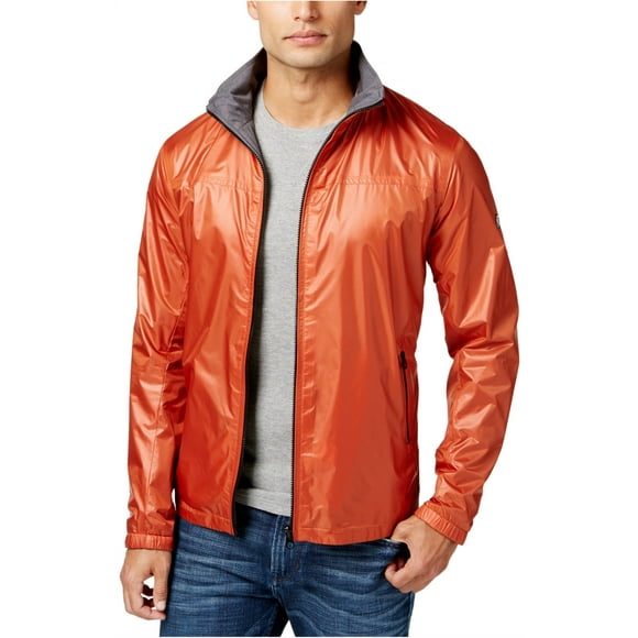 Point Zero Mens Reversible Jacket, Orange, X-Large