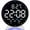 White, variant on Smart LED Alarm Clock With Countdown Timer, Dual Alarms, Date Display & Jumping Seconds, Multifunctional Clock Night Light for Bedroom/Office