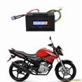 thumbnail image 5 of Fuel level Gauge Indicator 12V Universal Motorcycle Car Oil scale meter LED Oilping Support, 5 of 5