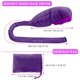 thumbnail image 3 of Gorro secador de pelo con capucha suave, ajuste regulable y manguera para un acondicionamiento profundo (morado), 3 of 5