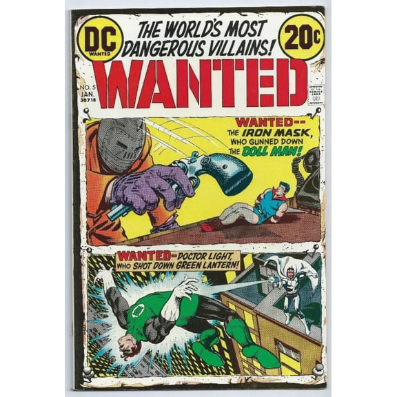 Wanted #5 Comic Book
