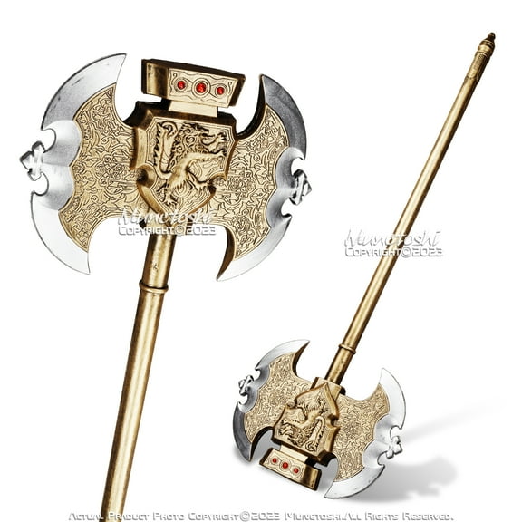 Munetoshi 39” Foam Godrick Grafted Geat Axe Elden Fantasy Video Game Cosplay
