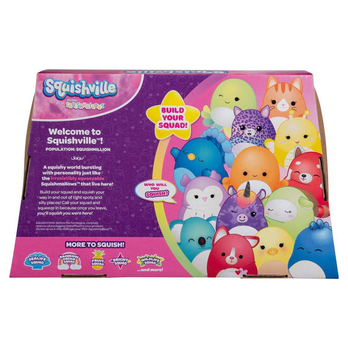 Squishmallows Squishville! Brilliant Besties Mini Plush 14-Pack ...