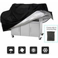 thumbnail image 5 of Housse de Gril Robuste de 32 Pouces, Housse de BBQ d'Extérieur Imperméable et Résistante à Toutes les Intempéries pour Charbroil Nexgrill KitchenAid Weber, Convient aux Grils jusqu'à 32 de Large avec Cordon de Serrage au Bas, 5 of 5