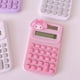 thumbnail image 1 of sanrio kuromi cinnamoroll mi melodía lindas dibujos animados computadora hola gatito estudiante papelería calculadora jade canela perros anime, 1 of 5