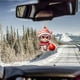 thumbnail image 5 of Colgante de árbol de Navidad con gato bonito con gorro de Papá Noel Colgante para coche Colgante para bolso Colgante plano de acrílico 2D con árbol de Navidad, 5 of 8