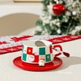 thumbnail image 2 of Christmas Ceramic Mug with Lid and Spoon, Cute Santa & Reindeer Design, Bow Handle Coffee Cup for Hot Chocolate, Tea & Holiday Gift, 2 of 5