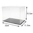 thumbnail image 3 of Acrylic Display Case Dustproof Protection Case Dustproof Plush Dolls Boxes Container 22x11.5x15.5cm, 3 of 8