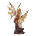 thumbnail image 2 of Motherhood Daisy Fairy Mother Embracing Daughter Statue Fairy Garden Fantasy, 2 of 5