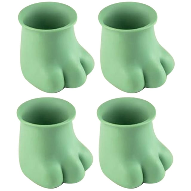Bangcool Chair Legs Floor Protectors Cute 4PCS Cat Table Feet Covers Furniture Leg Caps