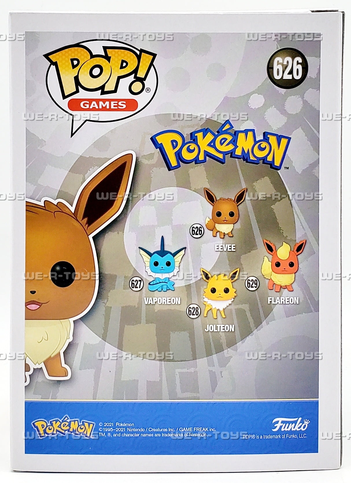 Funko Pop 626 Eevee – Pokemon – Pokémon – Nintendo – MONDO VIRTUALE