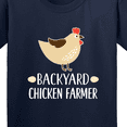 thumbnail image 4 of Inktastic Backyard Chicken Farmer Youth T-Shirt, 4 of 5