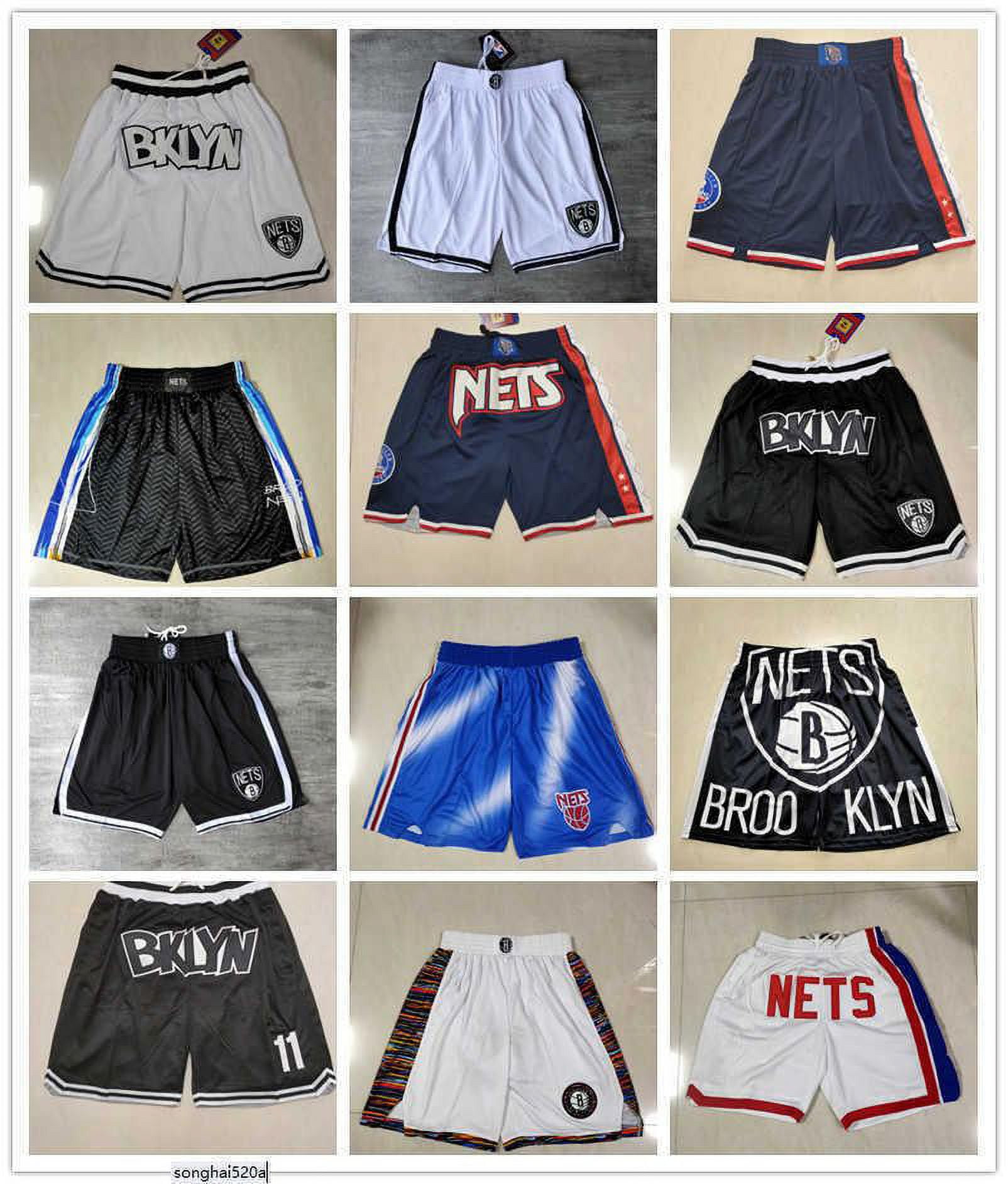 basketball shorts brooklyn nets