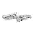 thumbnail image 5 of Sterling Silver 1/8ct TDW Diamond Promise Ring, 5 of 5