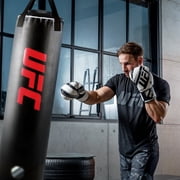 UFC Performance Rush Training Gloves - 14oz, White - Enhanced Performance, Protection and Durability in Boxing, MMA, Muay Thai, Kickboxing, Heavy Bag Training - Intermediate Level