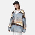 thumbnail image 5 of Goofa Elephant Giraffe Printed Women's UPF 50+ Sun Protection Hoodie Jacket Lightweight Long Sleeve Sun Shirt for Women with Pocket Hiking Outdoor-Small, 5 of 9