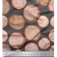 thumbnail image 1 of Soimoi Crepe Silk Fabric Shells Ocean Decor Fabric Printed Yard 42 Inch Wide, 1 of 1