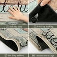 thumbnail image 5 of Enyhom Kitchen Rug Sets of 3 Non-Slip Kitchen Rug and Runner Washable Floor Mat for Kitchen, Laundry Room and Hallway, Colorful, (20"x32"+20"x47"+20"x59"), 5 of 6