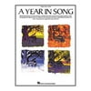 Hal Leonard A Year in Song Piano, Vocal, Guitar Songbook