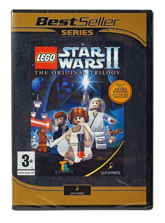 LEGO Star Wars II: The Original Trilogy PC CD-Rom Game - Build and Battle Through the Original Trilogy