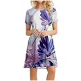 thumbnail image 1 of Vestido de verano para mujer, vestido informal con manga larga, vestido largo Fridja  qw1880, 1 of 6