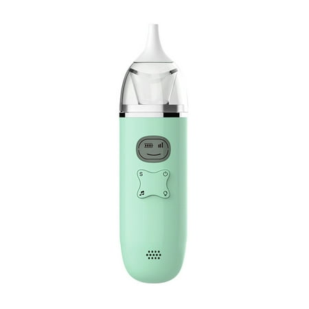 Baby Nasal Aspirator Electric Nose Suction Nose Cleaner with 2 Silicone Tips 3 Suction Levels Display Soothing Music Automatic Booger Sucker for Infants Newborns Toddlers