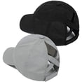 thumbnail image 1 of Womens Criss Cross Ponytail Hat Quick Drying Baseball Cap Sun Hats UV Protection Sport Cap, 1 of 7