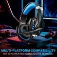 thumbnail image 6 of Gaming Headsets for PS5,PS4,Xbox One,Wired Gaming Headphones with Noise Canceling Microphone Surround Sound & LED Light for PS5 Xbox PC Phone Mac Nintendo Switch, 6 of 7
