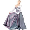 thumbnail image 3 of Women's Aurora Color Changing Dress Luxury Princess Costume Off Shoulder Princess Dress up Ball Gown, 3 of 7