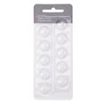 thumbnail image 2 of 10pcs  Domes,Double Vent Bass Dome Accessory Single Layer Double Vent Silicone Replacement Domes for MiniFit Transparent  Ear Tips Replacement Resound, 2 of 7