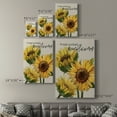 thumbnail image 4 of Fresh Picked Sunflowers Premium Gallery Wrapped Canvas - Ready to Hang, 4 of 9