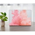 thumbnail image 1 of KSK KAISHEK for Newest MacBook Air 13 inch Case 2022/2021/2020/2019/2018 Release Model A1932 A2179 A2337 m1, Plastic Hard Shell Case + Black Keyboard Cover, Pink series 0753, 1 of 5