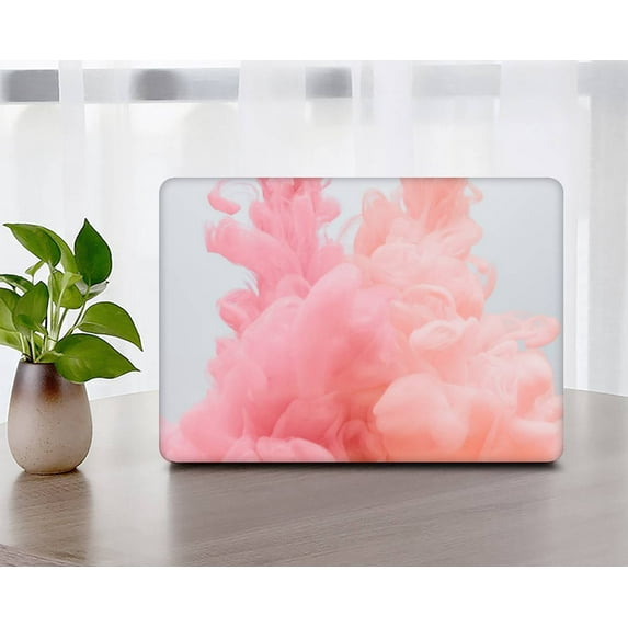 KSK KAISHEK for Newest MacBook Air 13 inch Case 2022/2021/2020/2019/2018 Release Model A1932 A2179 A2337 m1, Plastic Hard Shell Case + Black Keyboard Cover, Pink series 0753