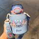 thumbnail image 1 of Taza doble de acero inoxidable Stitch para niños, termo con correa escolar para niños y niñas, Taza Termo de dibujos animados, taza con pajita, 1 of 5