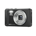 thumbnail image 1 of Cámara Digital  Bloosom 4k 64mp Autofocus Recargable 2 Baterías con 32gb Tarjeta SD Negro, 1 of 5