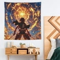 thumbnail image 4 of Attack On Titan Tapestry Wall Hanging Blanket Soft Tablecloth Wall Hanging Tapestries Home Decor Posters for Home Dormitory, 4 of 8